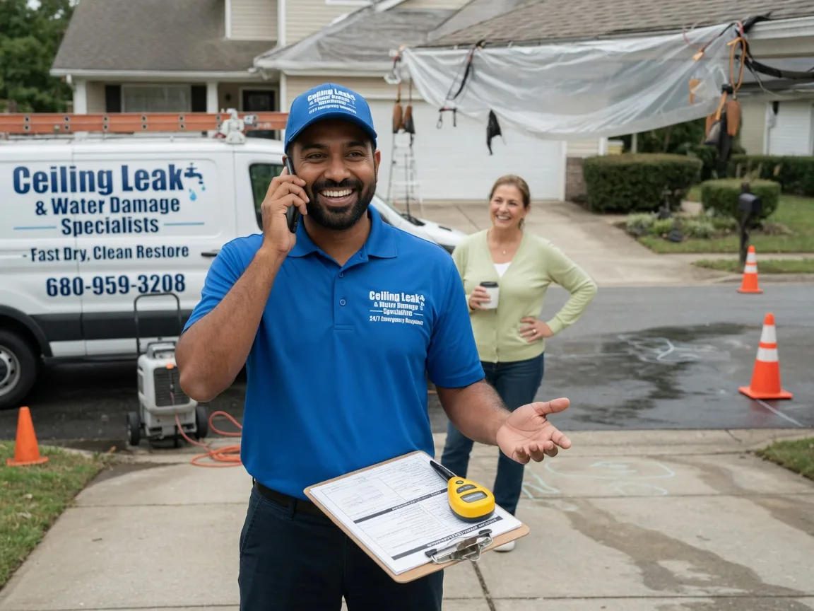 Ceiling Leak Cleanup Pineville, MO FAQs